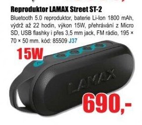 Reproduktor LAMAX Street ST-2