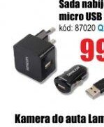 Sada nabíječek, 230 V, 12/24 V, micro USB kabel