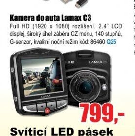 Kamera do auta Lamax C3