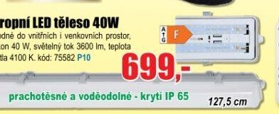 Stropní LED těleso 40W