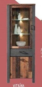 Vitrína 69x194x40cm - ASKO akcniletaky.com