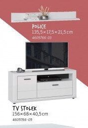 TV STOLEK 156×68×40,5cm - ASKO akcniletaky.com