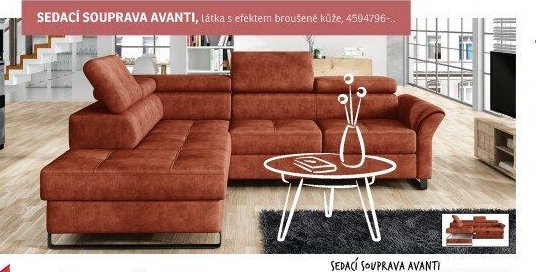 Sedací souprava Avanti - ASKO akcniletaky.com
