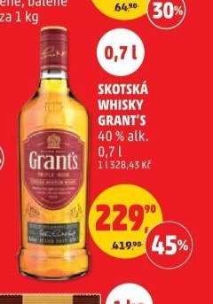 SKOTSKÁ WHISKY GRANT'S