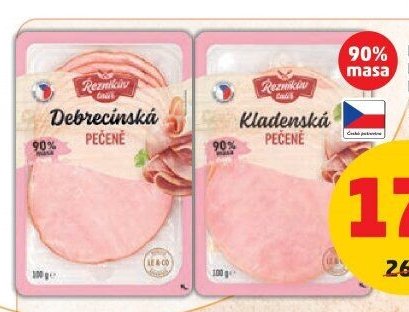 Debrecínská pečeně Řezníkův talíř 100g