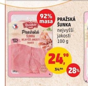 Pražská šunka Řezníkův talíř 100g