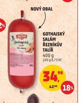 Gothajský salám Řezníkův talíř 400g