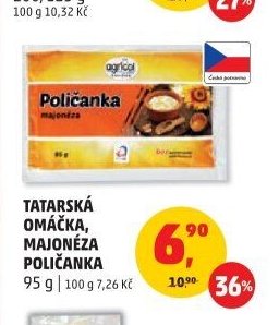 Tatarská omáčka, majonéza Poličanka 95 g