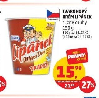 TVAROHOVÝ KRÉM LIPÁNEK