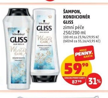 Šampon, kondicionér Gliss