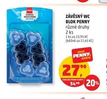 Závěsný WC blok Penny