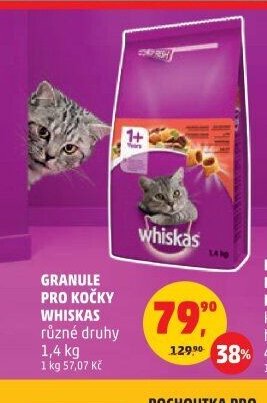 Granule pro kočky Whiskas