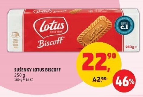 SUŠENKY LOTUS BISCOFF 250 g