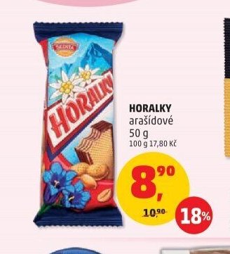 HORALKY arašídové 50 g