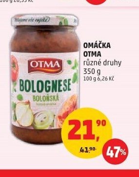 OMÁČKA OTMA různé druhy 350 g