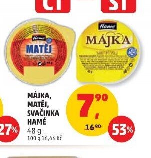 Májka, Matěj, Svačinka Hamé