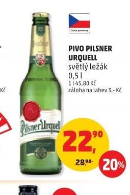 PIVO PILSNER URQUELL