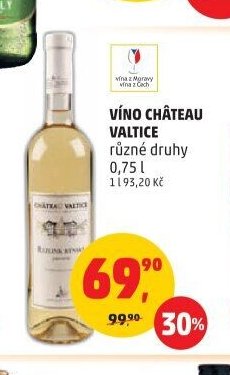 VÍNO CHÂTEAU VALTICE