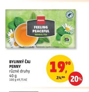 BYLINNÝ ČAJ PENNY
