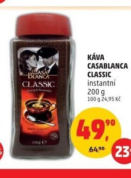 KÁVA CASABLANCA instantní