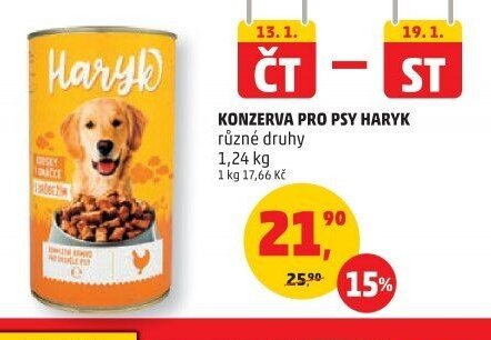 KONZERVA PRO PSY HARYK