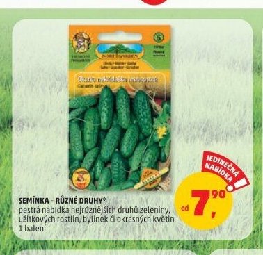 SEMÍNKA - RŮZNÉ DRUHY