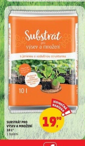 SUBSTRÁT PRO VÝSEV A MNOŽENÍ