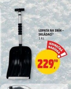 Lopata na sníh - skládací