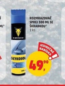 Rozmrazovač sprej 300 ml se škrabkou