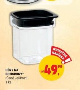 DÓZY NA POTRAVINY
