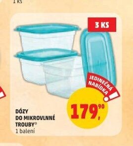 DÓZY DO MIKROVLNNÉ TROUBY