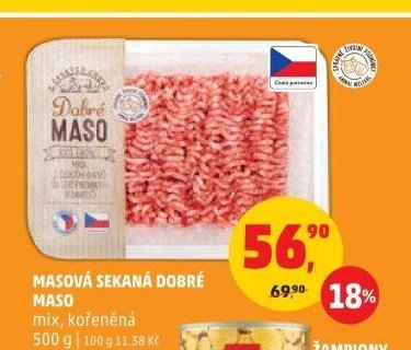 MASOVÁ SEKANÁ DOBRÉ MASO