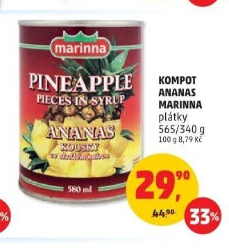 Kompot ananas Marinna
