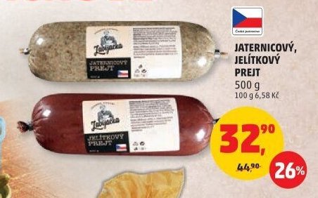 Jaternicový, jelítkový prejt