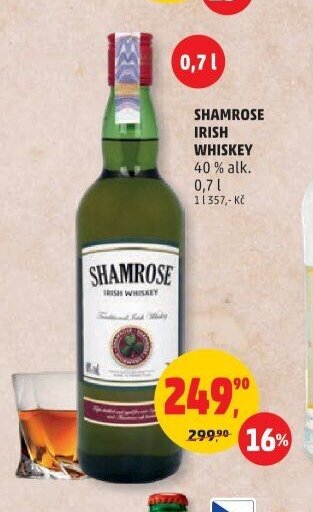 SHAMROSE IRISH WHISKEY