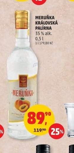 MERUŇKA KRÁLOVSKÁ PALÍRNA