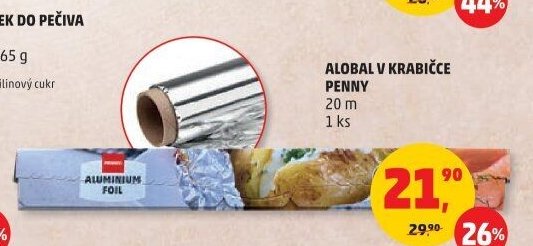 Alobal v krabičce Penny
