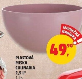 Miska plastová Culinaria Banquet