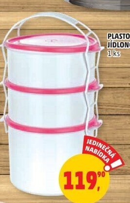 Plastový jídlonosič