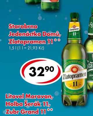 Starobrno Jedenáctka Domů, Zlatopramen 11