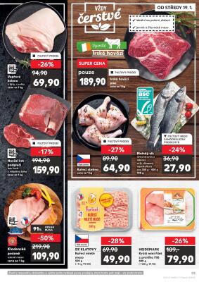 akční leták Kaufland 19.1.2022-25.1.2022