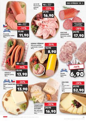 akční leták Kaufland 19.1.2022-25.1.2022