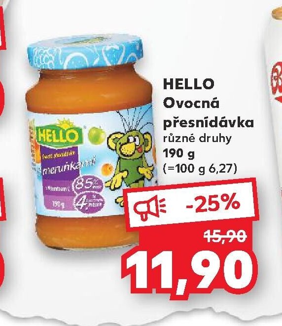 HELLO Ovocná přesnídávka