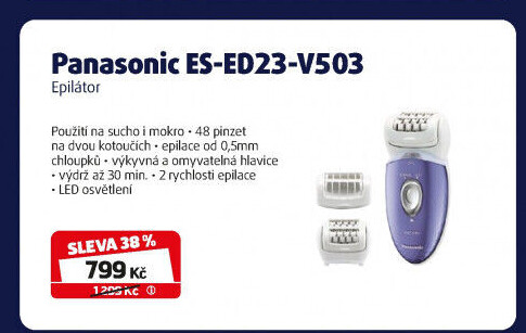 Epilátor ES-ED23-V50 Panasonic