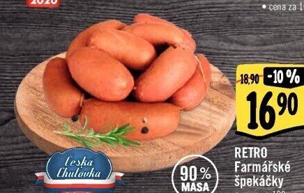 Farmářské špekáčky Albert Retro