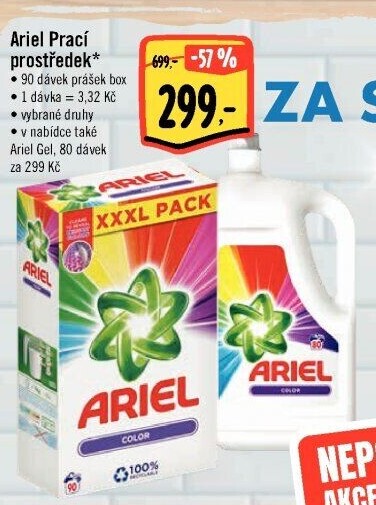Prací prášek Ariel