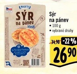 Sýr na pánev Madeta