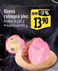Uzená rolovaná plec Kostelecké uzeniny