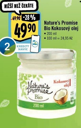 Nature's Promise Bio Kokosový olej