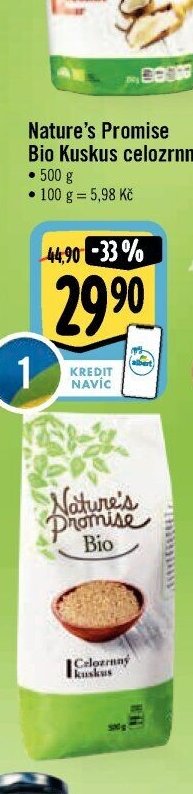 Nature's Promise Bio Kuskus celozrnný